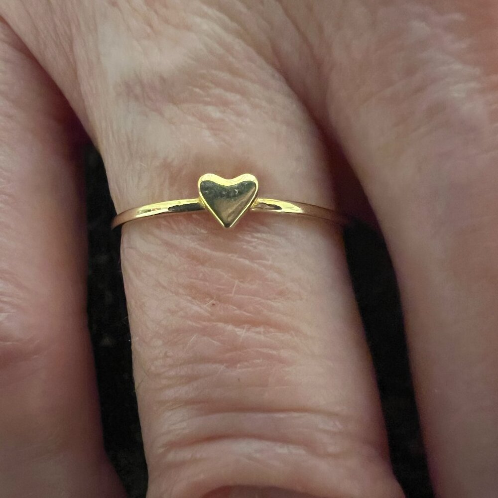 Beautiful Mini Heart Ring.